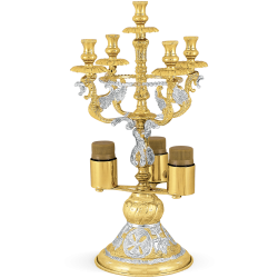 FIVE BRANCHED CANDLESTICK (Dragon)