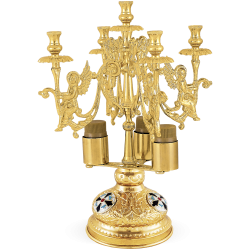 FIVE BRANCHED CANDLESTICK (Bizantine)