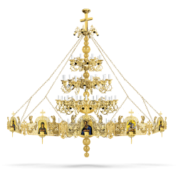 CHANDELIER WITH HOROS No86