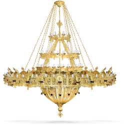 CHANDELIER No134 WITH HOROS (Bizantine)