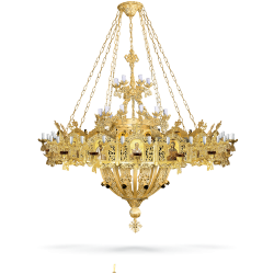 CHANDELIER No95 WITH HOROS (Bizantine)