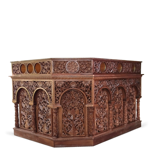 CANDLE STAND (Wood Carved)