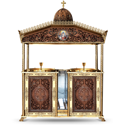 CANDELABRUM (Wood Carved, Ventilated)
