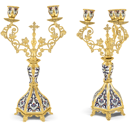 ALTAR CANDLESTICK SET (Patmos)