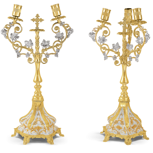 ALTAR CANDLESTICK SET (Patmos)