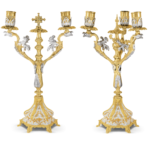 ALTAR CANDLESTICK SET (Patmos)