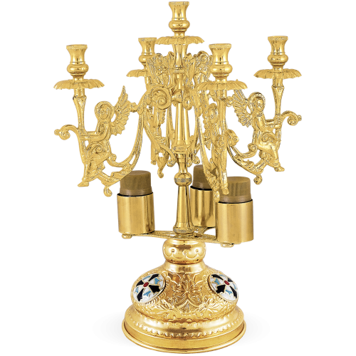 FIVE BRANCHED CANDLESTICK (Bizantine)