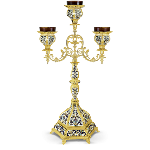 THREE BRANCHED VIGIL LAMP (Patmos)
