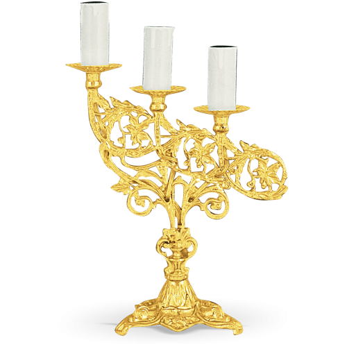 THREE BRANCHED VIGIL LAMP