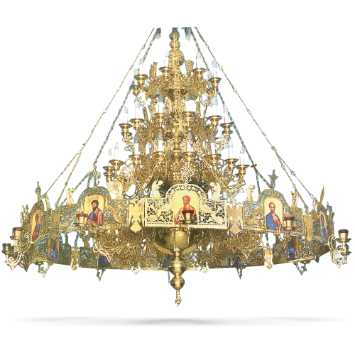 CHANDELIER WITH HOROS No85 (Loustry)