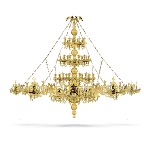 CHANDELIER WITH HOROS No100 (Mount Athos)