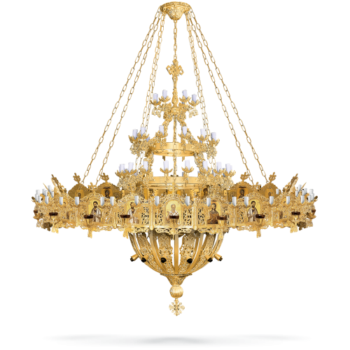 CHANDELIER No175 WITH HOROS (Bizantine)